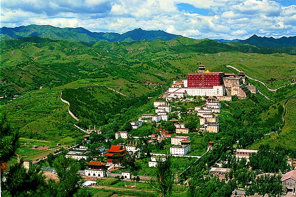 Putuozongcheng-Tempel in der Kaiserlichen Sommerresidenz in Chengde Putuozongcheng-Tempel in der Kaiserlichen Sommerresidenz in Chengde