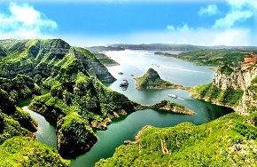 Die Drei-Schluchten des Gelben Flusses