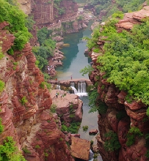 Henan Reisen: Schlucht im Yuntai-Geopark