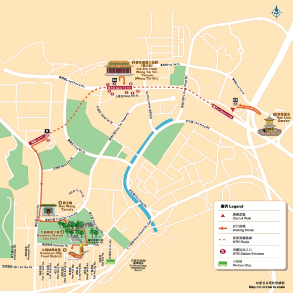 Hongkong Wanderroute & Rundgang: Wong Tai Sin und Kowloon City Hongkong Wanderroute & Rundgang: Wong Tai Sin und Kowloon City