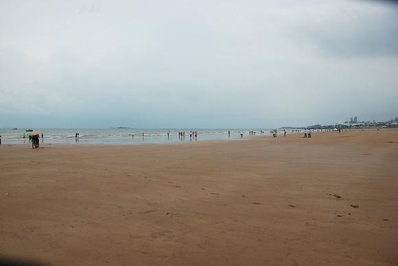 Badestrand Shilaoren in Qingdao Badestrand Shilaoren in Qingdao