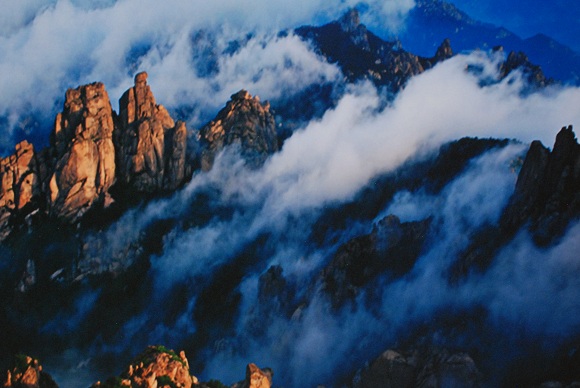 Laoshan-Berg in Qingdao Laoshan-Berg in Qingdao