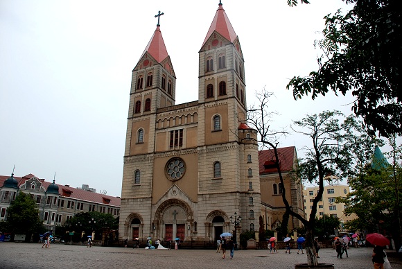 St.-Michaels-Kathedrale in Qingdao St.-Michaels-Kathedrale in Qingdao