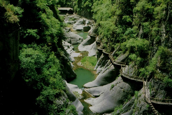 Große Schlucht im Taihang-Gebirge Große Schlucht im Taihang-Gebirge