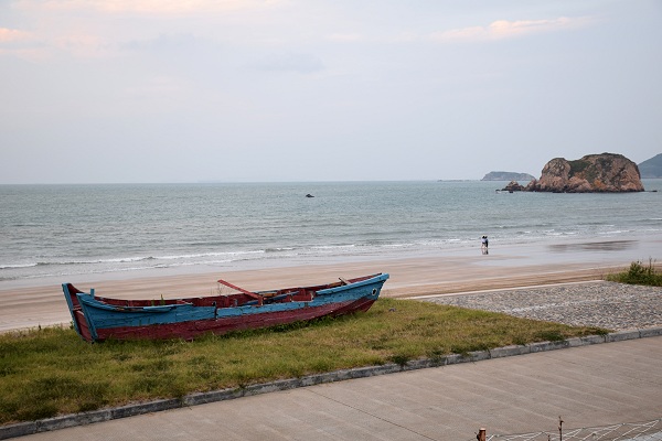 Strand auf der Insel Shengsi Strand auf der Insel Shengsi