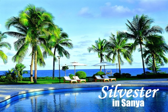 Silvester in Sanya auf der Tropeninsel Hainan Silvester in Sanya auf der Tropeninsel Hainan