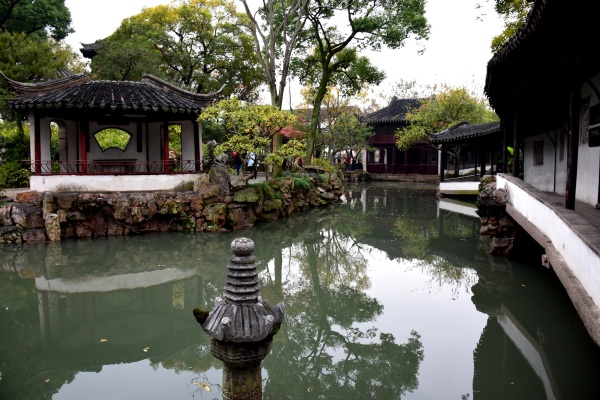 Zhouzheng-Yuan: Garten des bescheidenen Beamten Zhouzheng-Yuan: Garten des bescheidenen Beamten