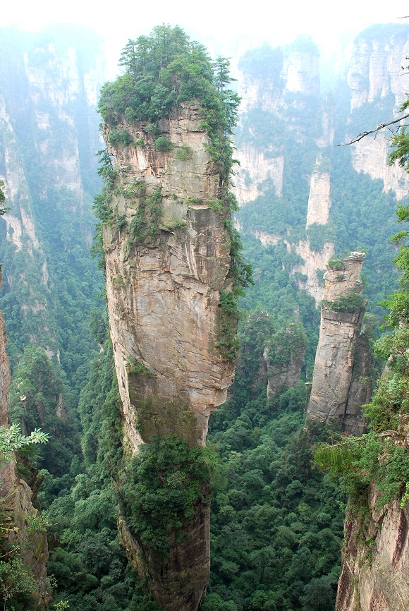 Südliche Himmelssäule in Zhangjiajie Südliche Himmelssäule in Zhangjiajie