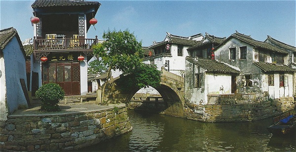 Wasserdorf Zhouzhuang Wasserdorf Zhouzhuang