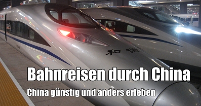 China Bahnreisen