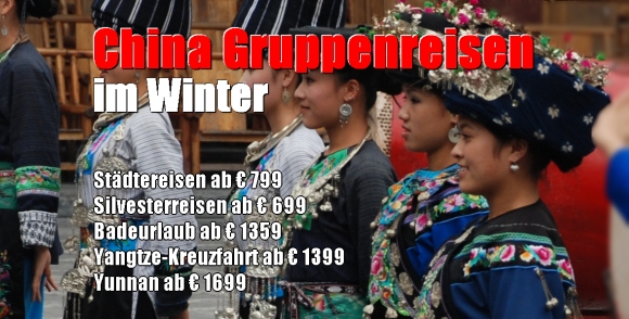 China Gruppenreisen im Winter