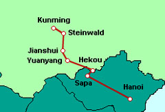 Von S�dchina nach Vietnam