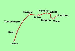 �berland von Gansu nach Tibet