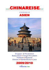 Reisekatalog 2009/2010 Chinareise.com